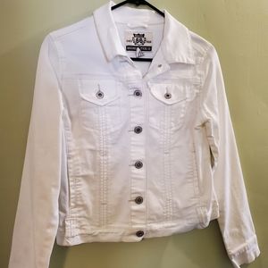 White Denim Jacket